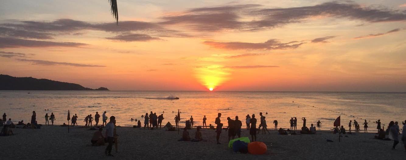 Patong Beach, Sunset Beach