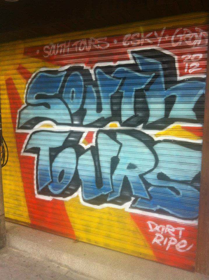 Metal Door Graffiti — 2012